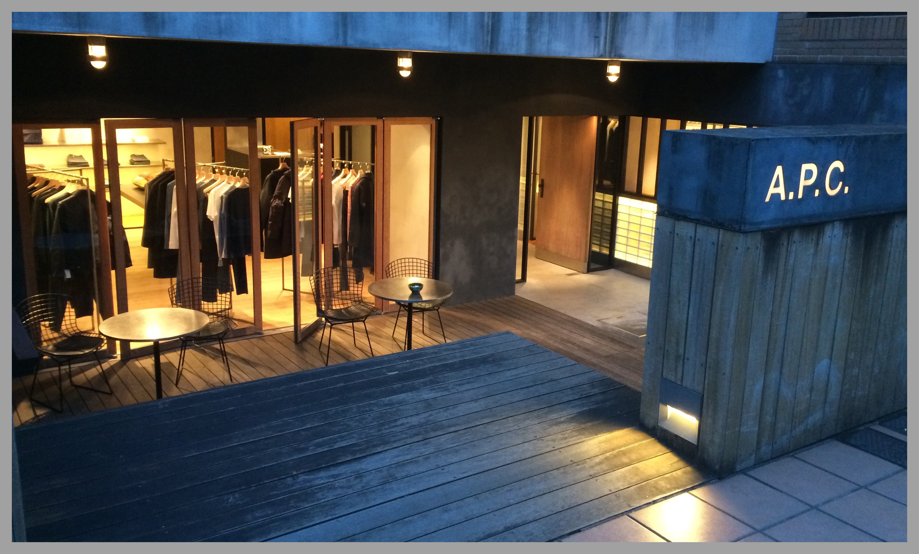 A P C アーペーセー 青山店 Fashion Map Tokyo